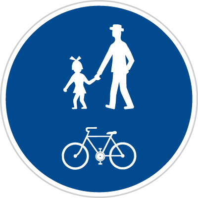 C9a - Stezka pro chodce a cyklisty (spolen)