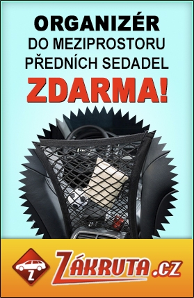 Sout o organizr mezi sedadla