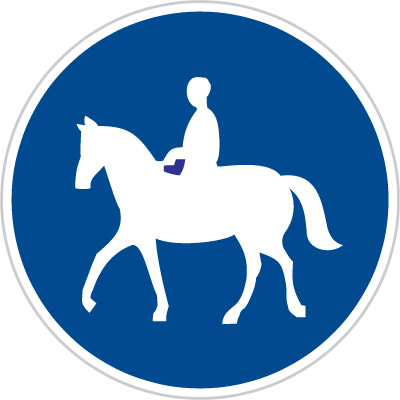 C11a - Stezka pro jezdce na zvířeti