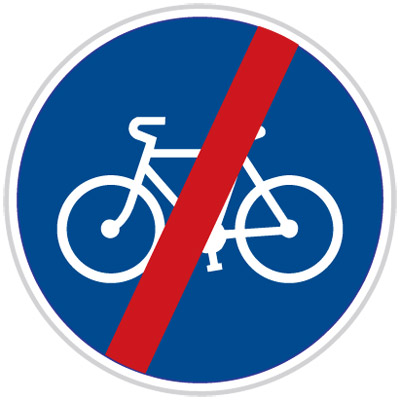 C8b - Konec stezky pro cyklisty