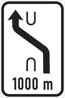 IS10a - Návěst změny směru jízdy