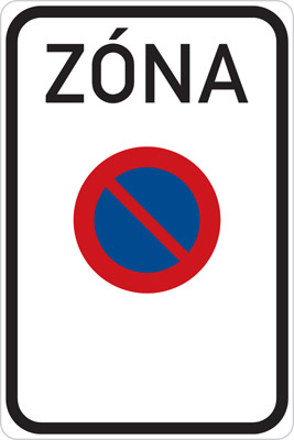 IZ8a - Zóna s dopravním omezením